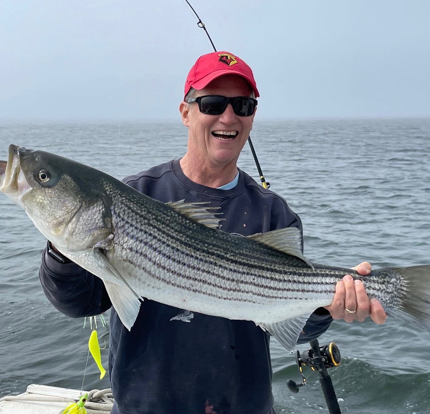 Port Chester NY fishing charter boat on Long Island Sound with Captain Danny, 8-hour inshore trip
