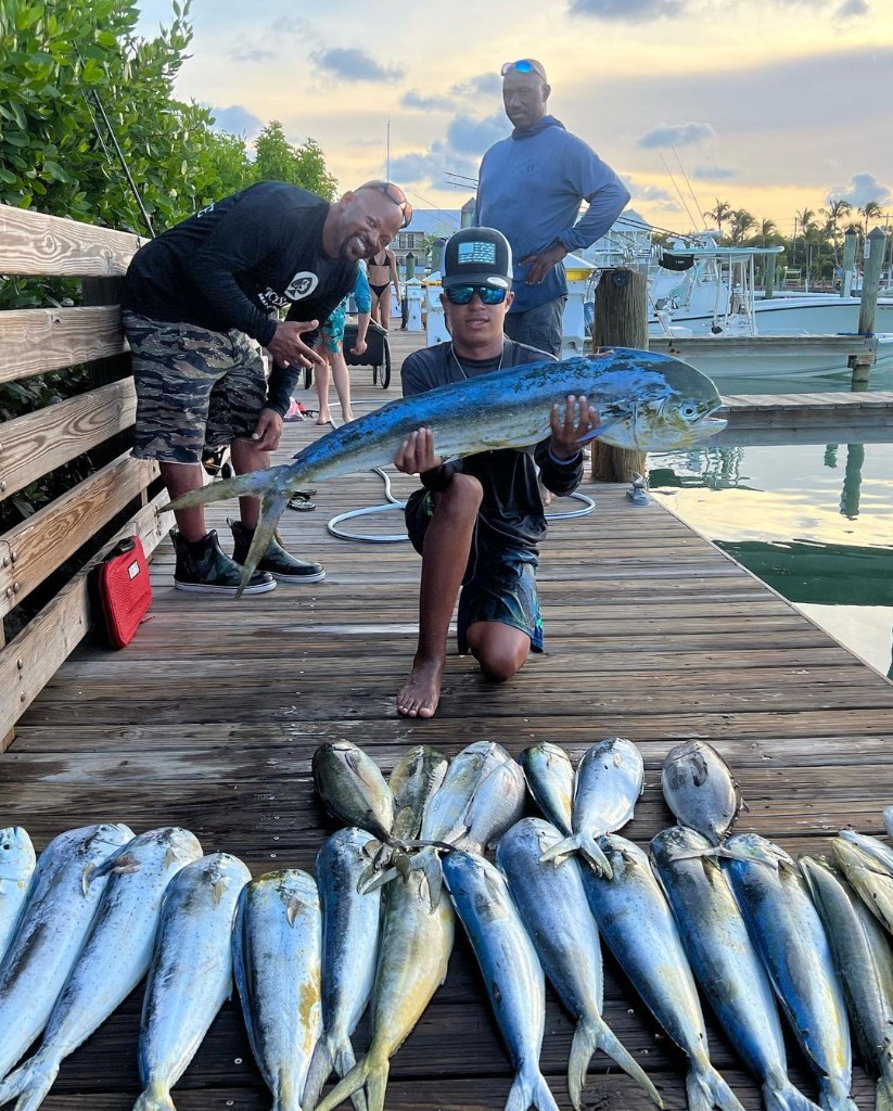 8 fishing in Key Largo