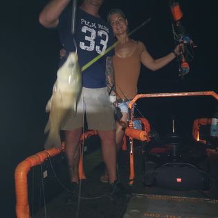 Angler with a 24-inch fish in Tunica