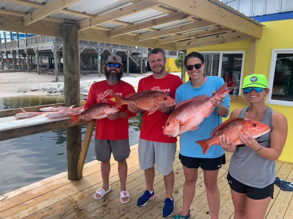 4 great anglers with 4 large fish from AL