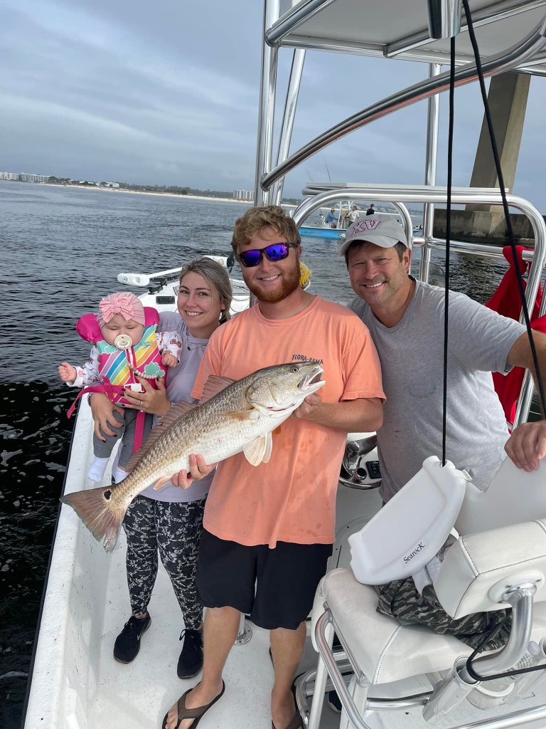 Redfish caught in AL fishing