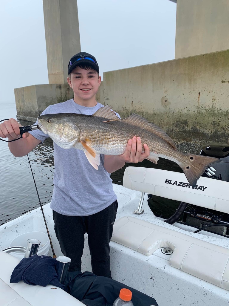 Redfish caught in AL