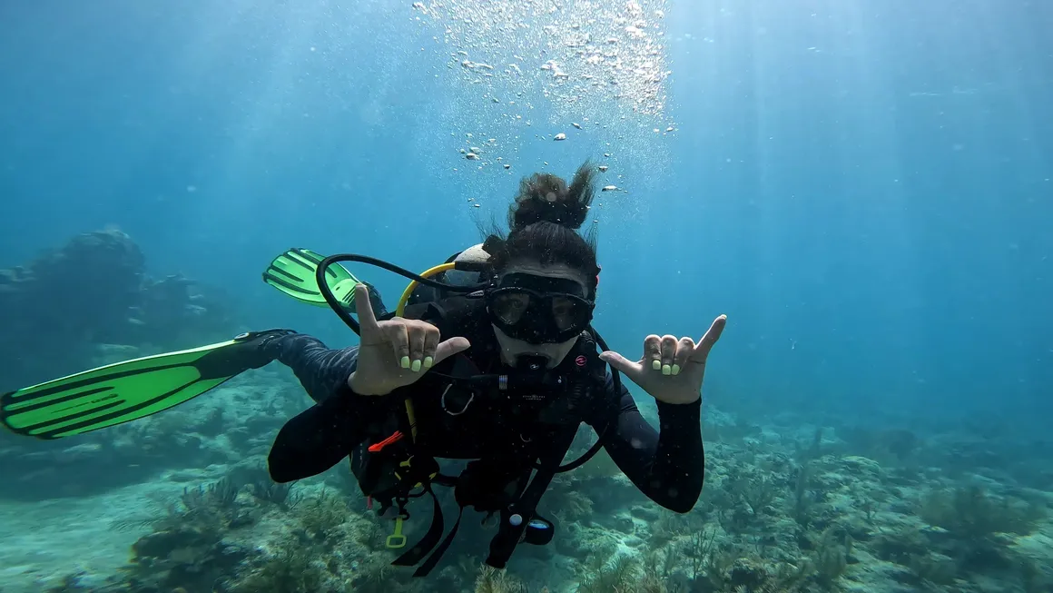 Person enjoying water sports activities in Florida
