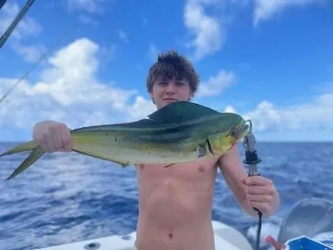 One person fishing in the waters of FL