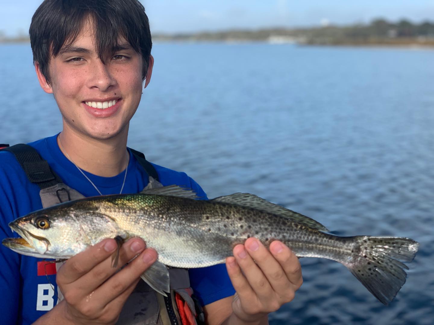 Angler with a 19-inch fish in Florida