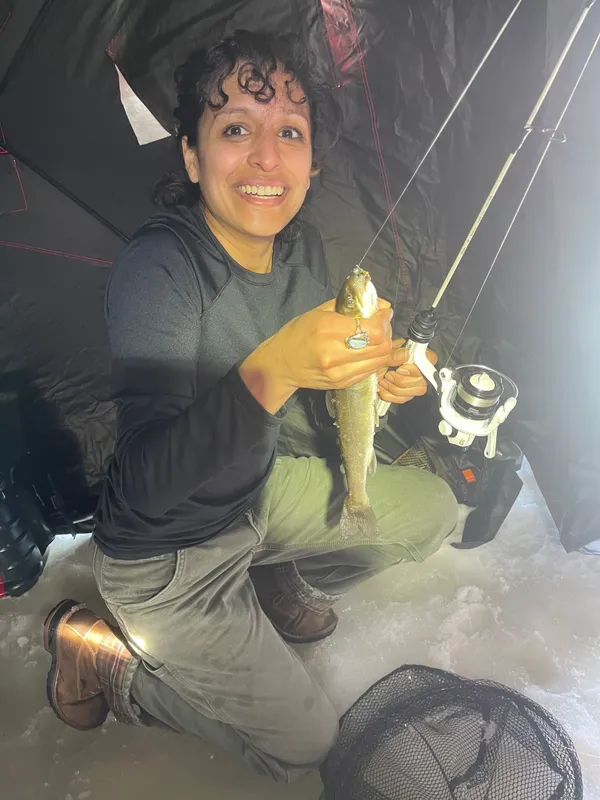 One person fishing in AK