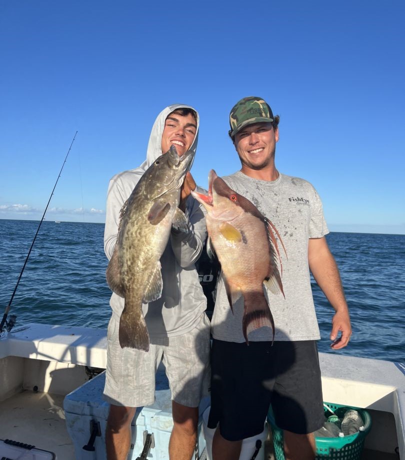 Two anglers fishing in FL