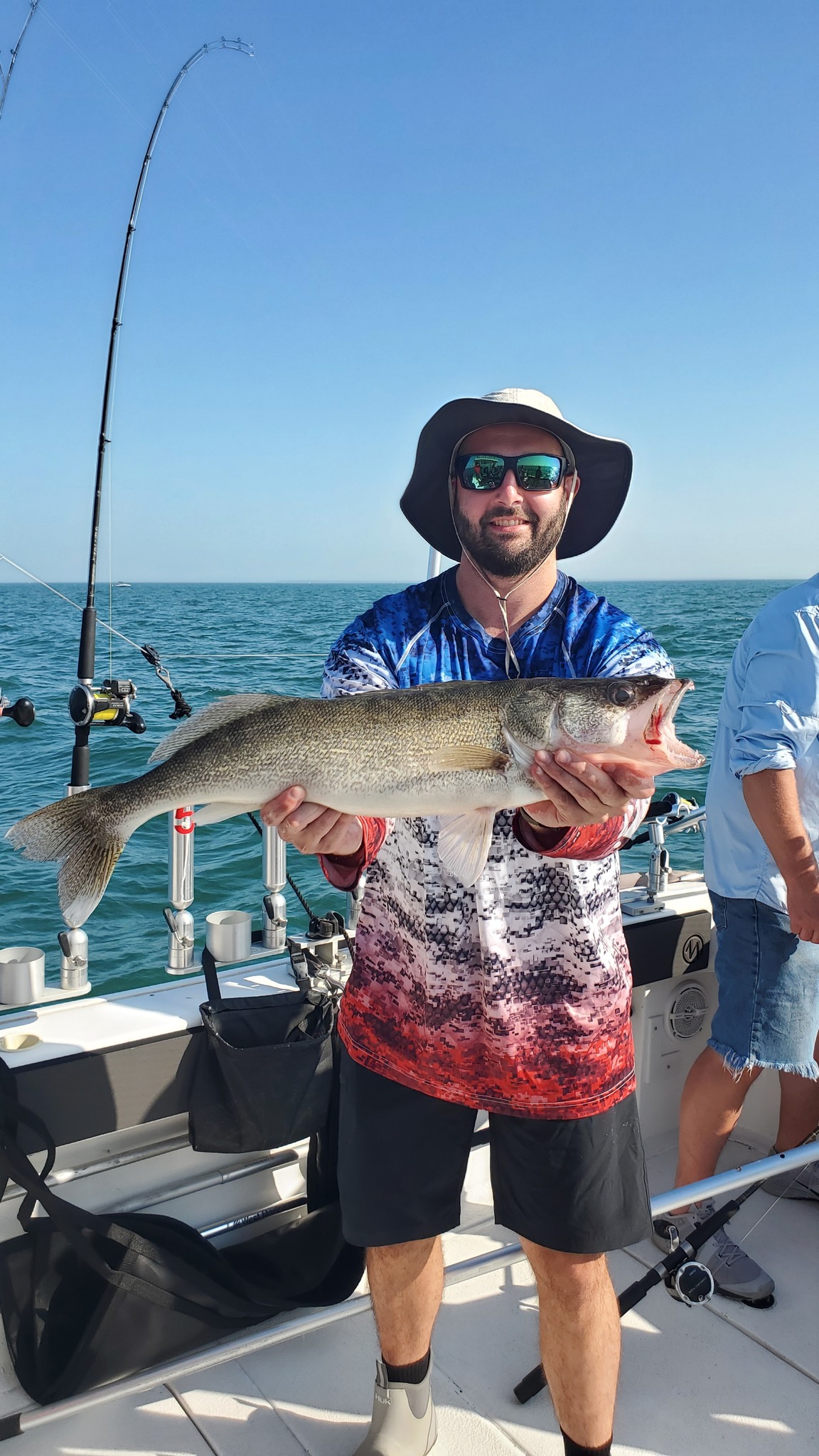 Sauger fish caught in Ohio
