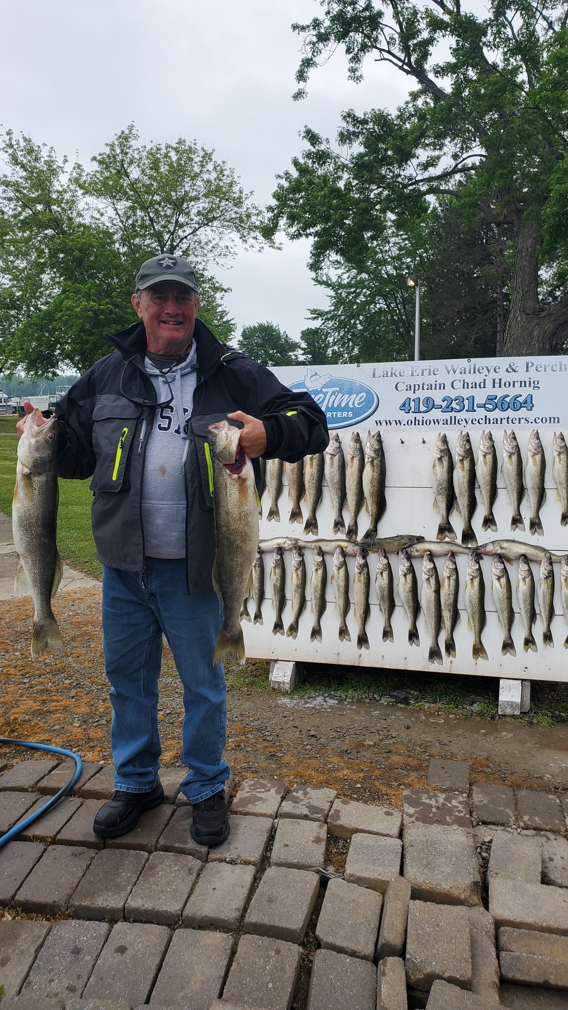 Angler with 2 fish caught in OH