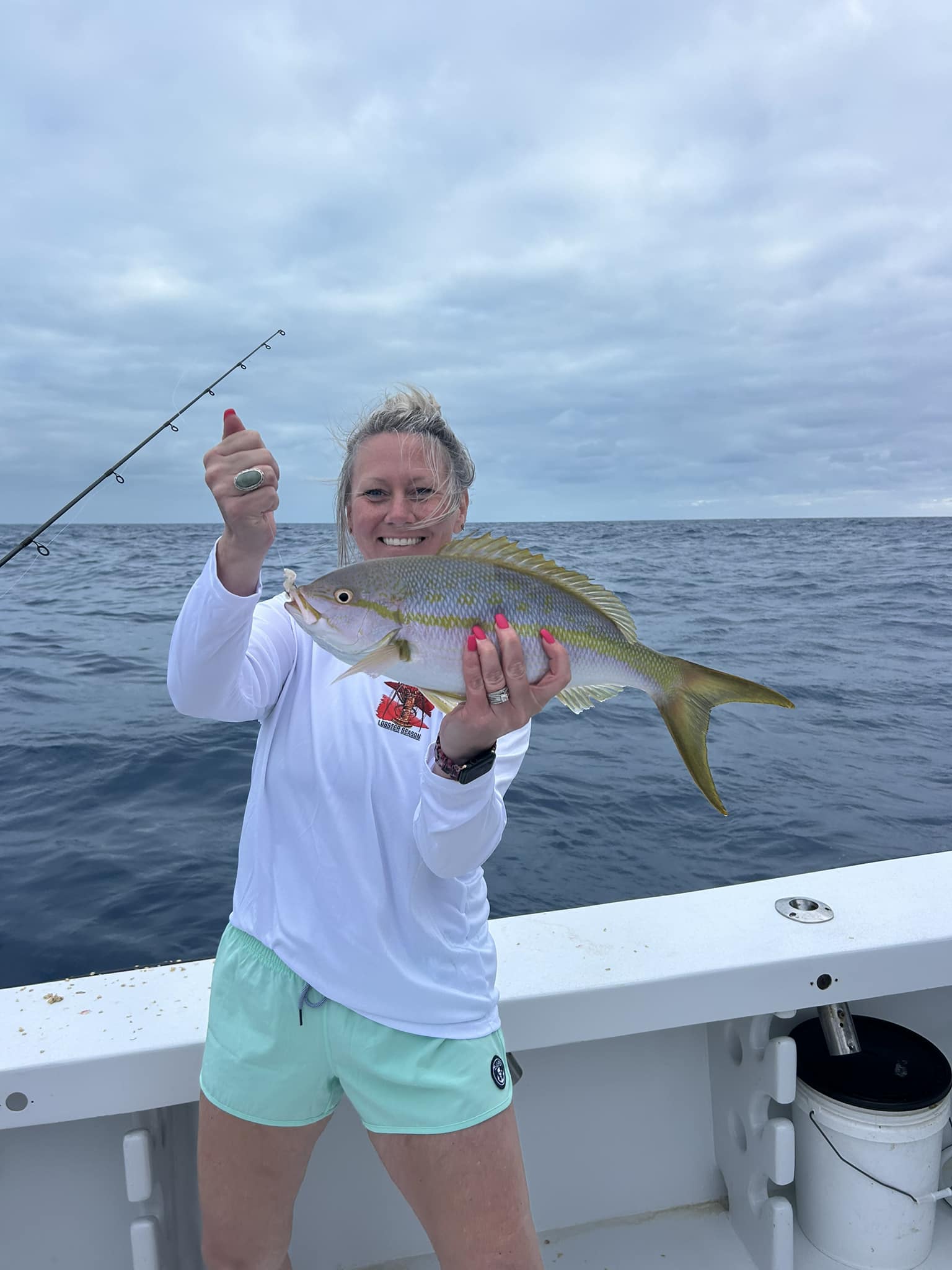 A person fishing in Florida