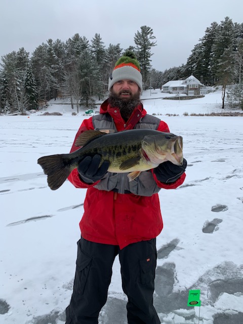 Large Bass Fishing lured from New York