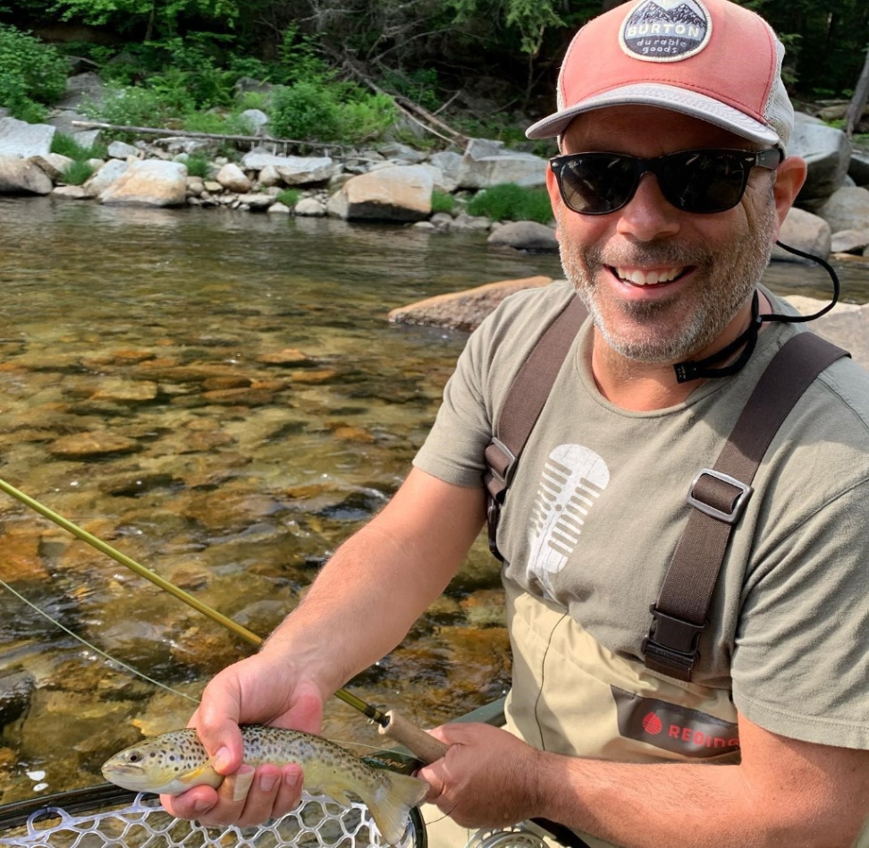 Angler fishing in Bethlehem
