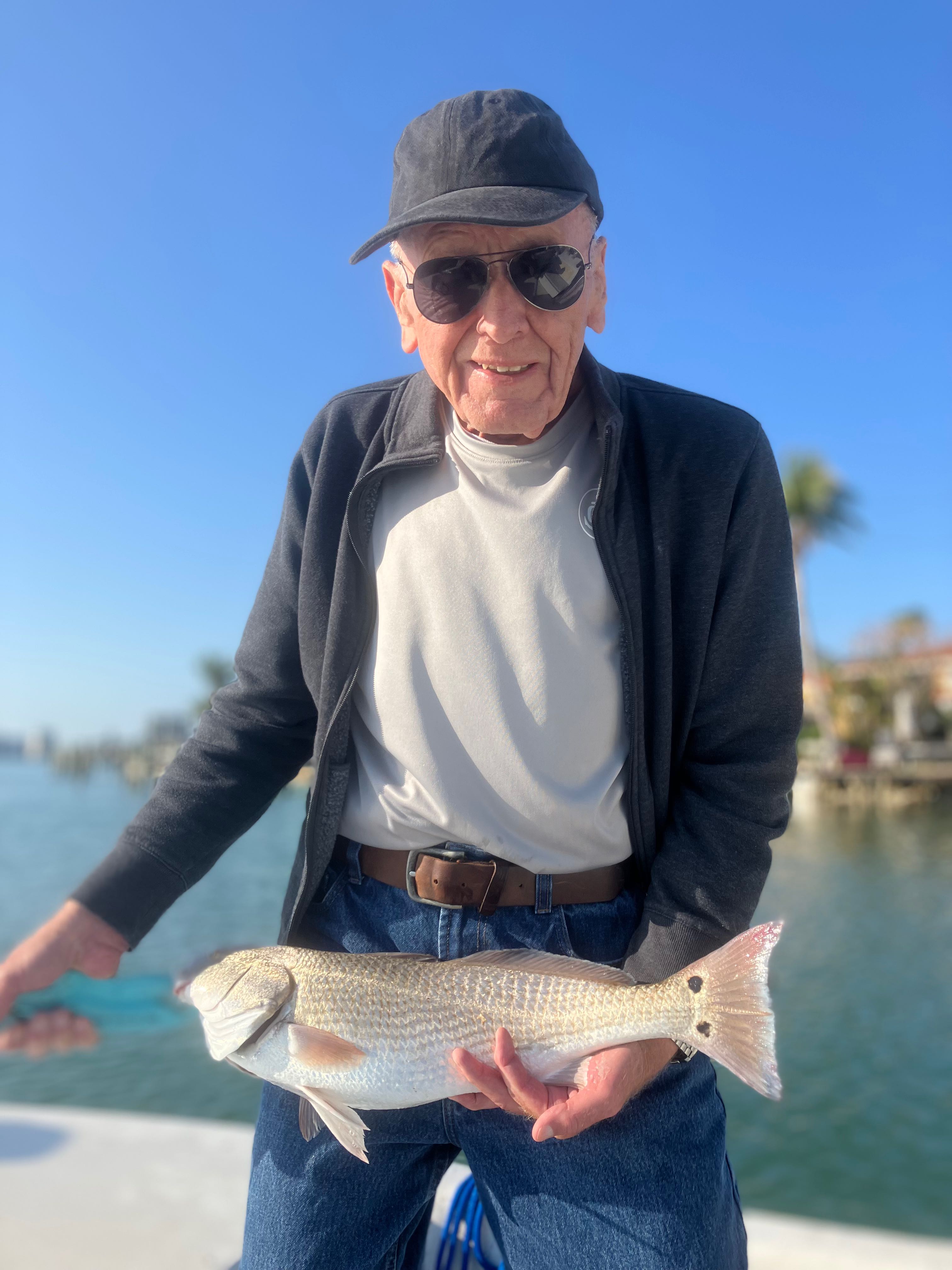 Redfish caught while fishing in FL