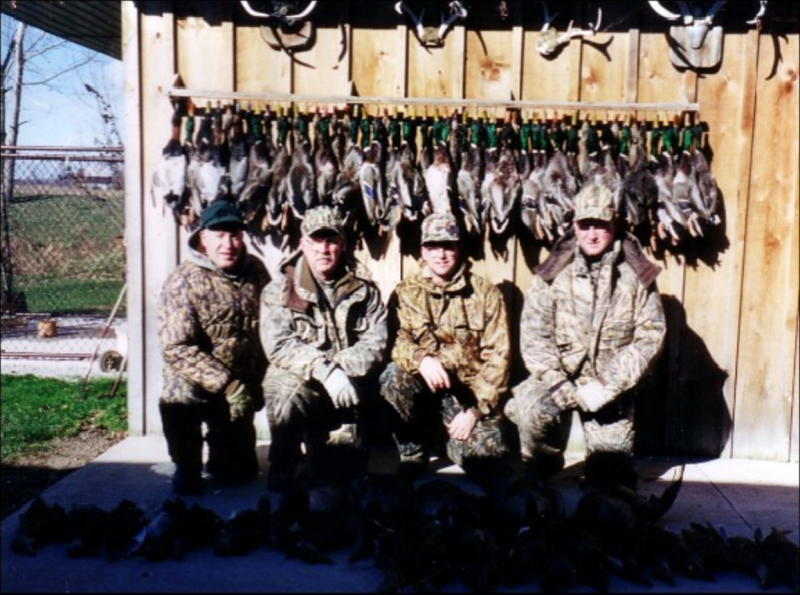 Four anglers fishing outdoors in ON