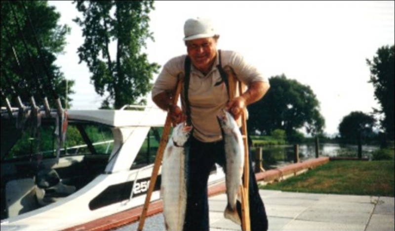 2 great fish caught while fishing in ON