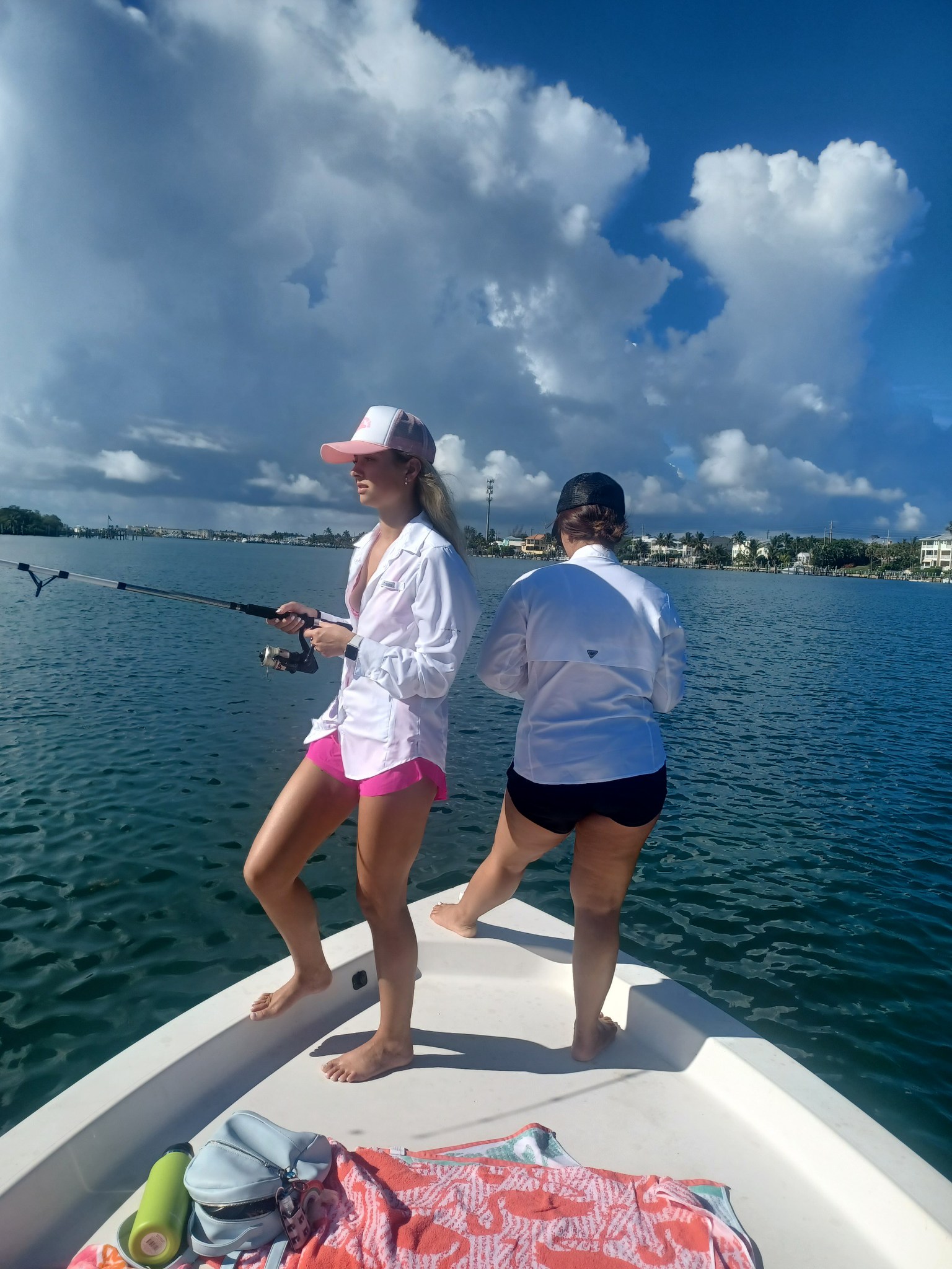 Person fishing in Jupiter