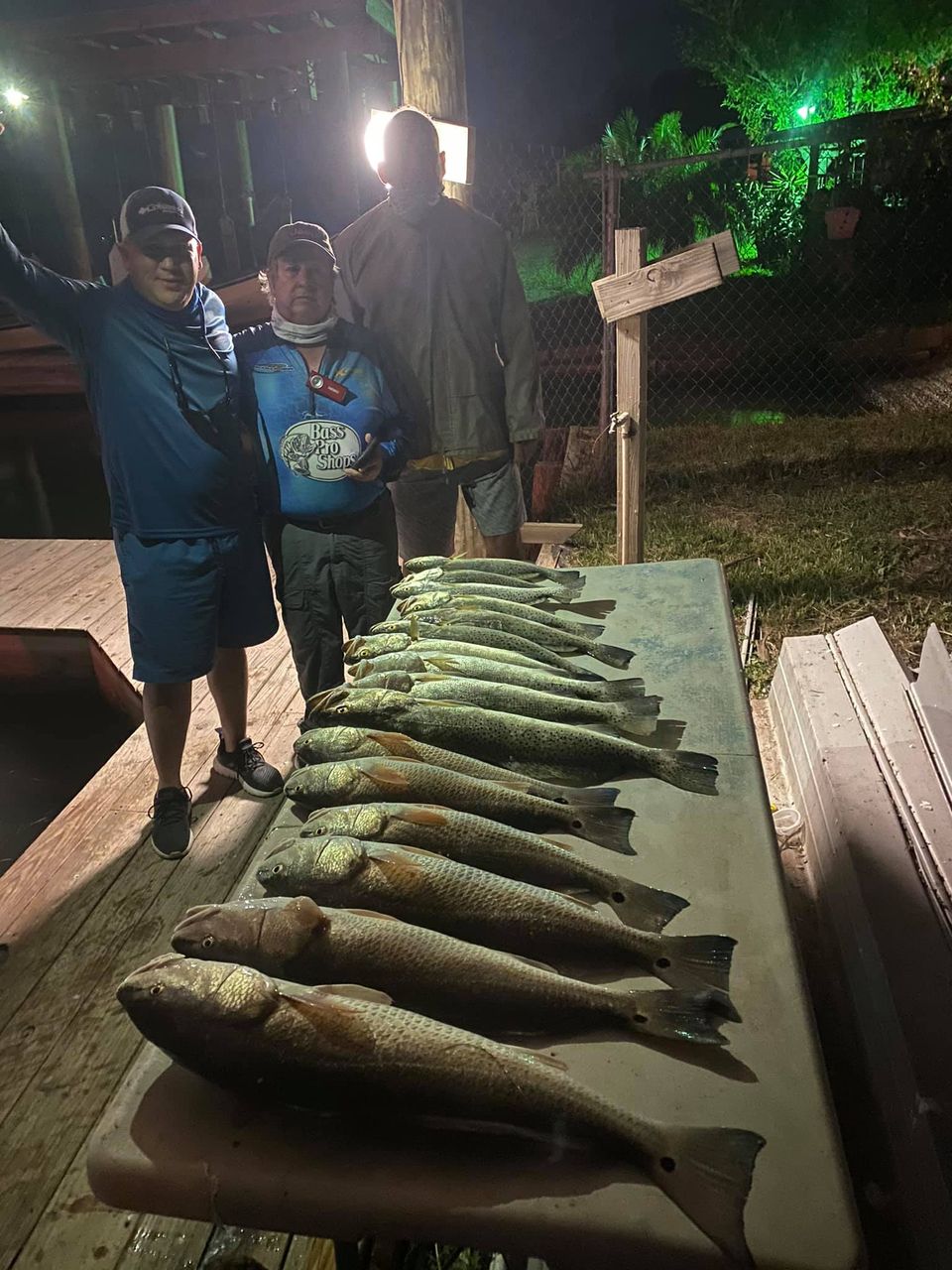 Three big fish caught while fishing in TX