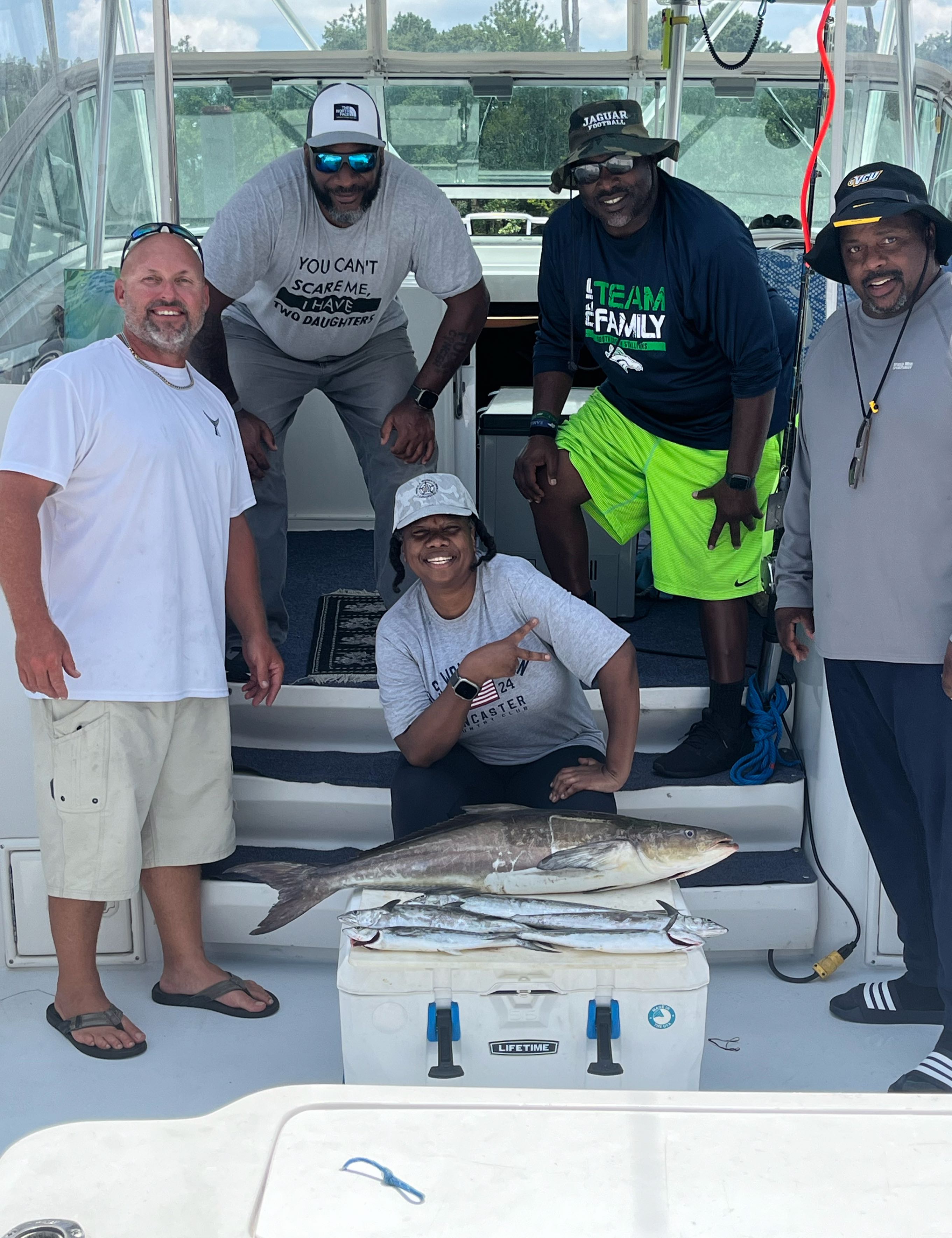 Group fishing trip in Virginia Beach