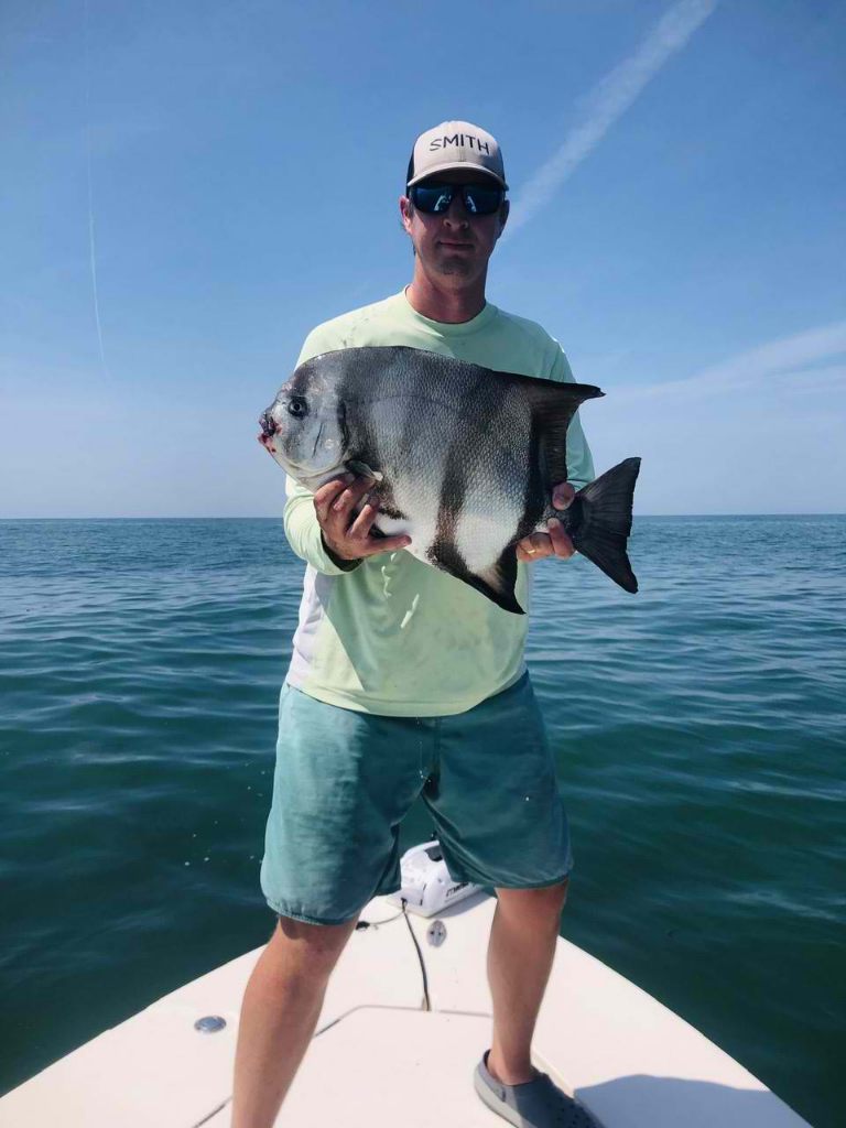 Two people fishing in South Carolina
