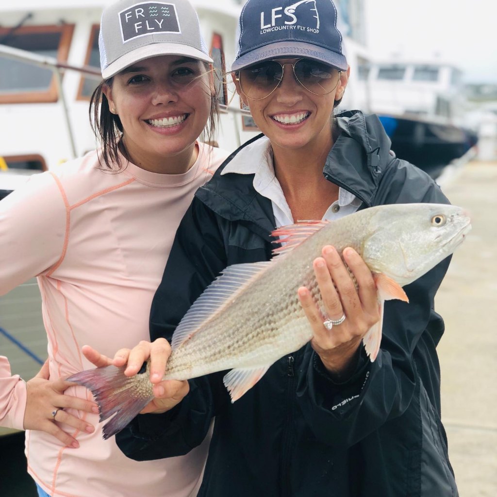 Redfish caught in Mount Pleasant