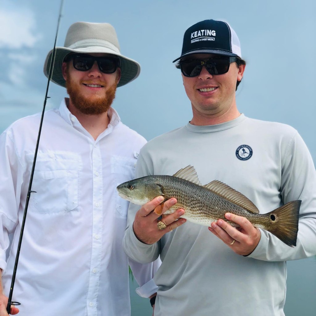 Redfish caught in Mount Pleasant