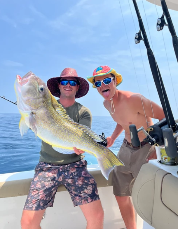 Anglers fishing at Barnegat Light