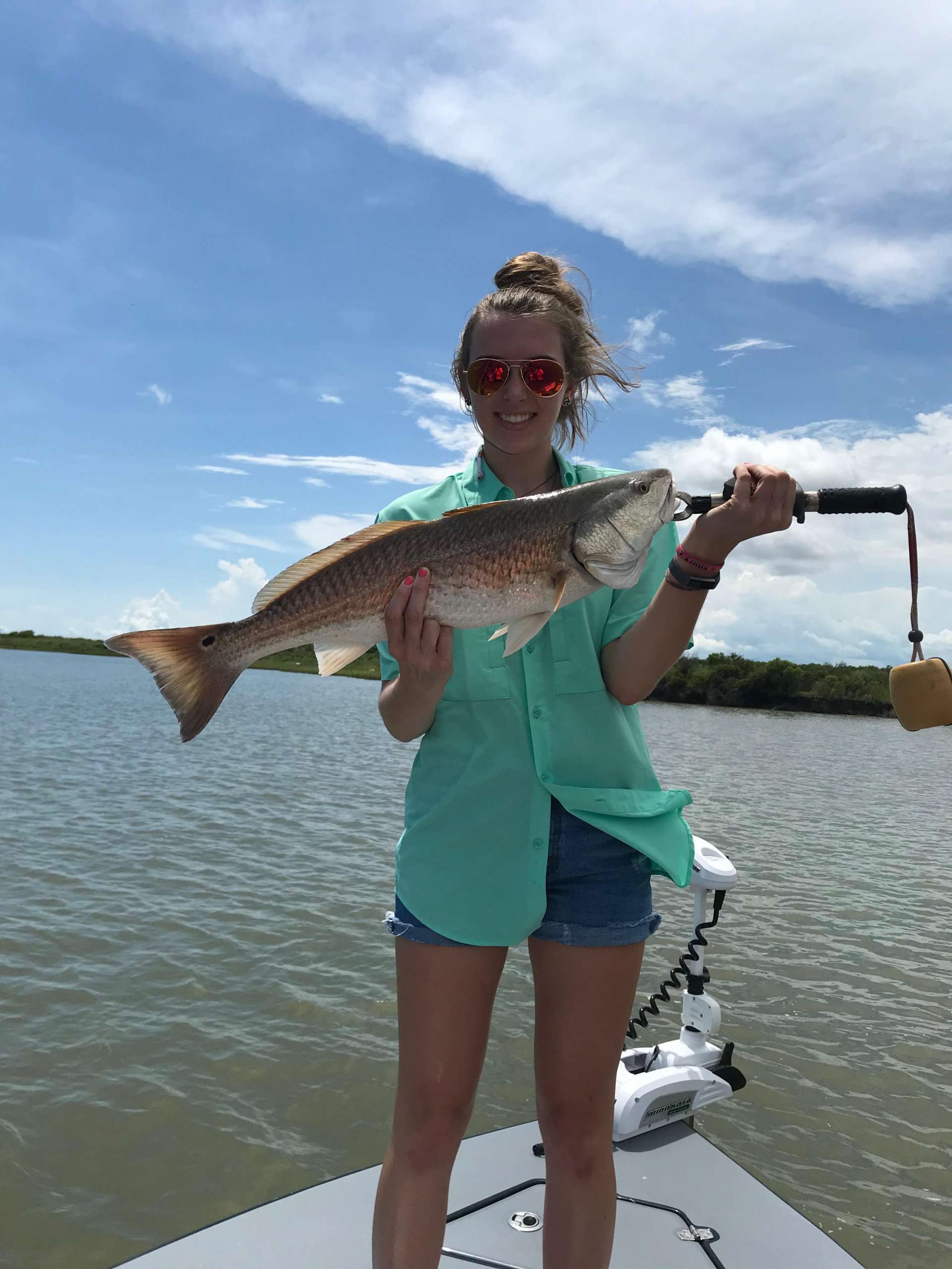 Redfish caught in Port Aransas