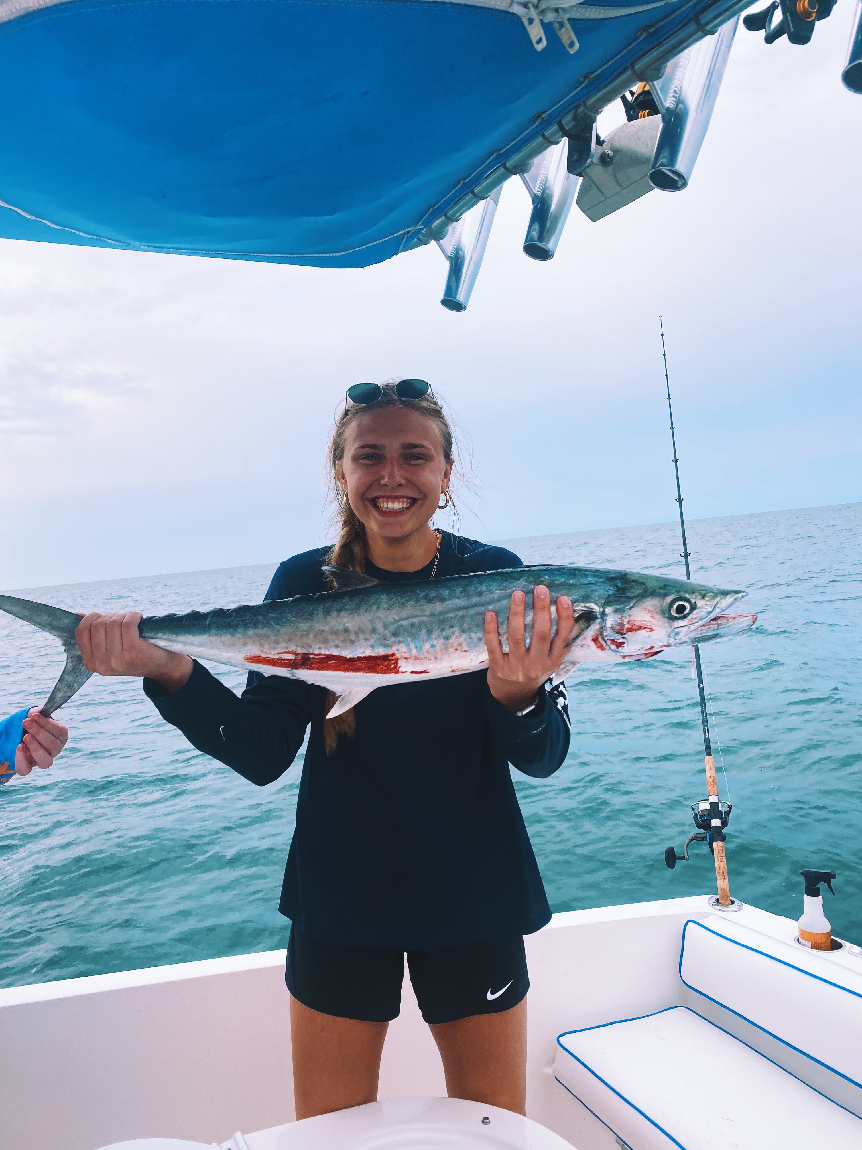 Angler holding a 27-inch fish in Florida