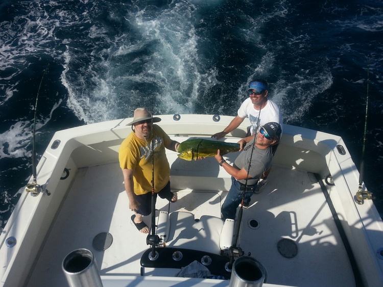 Two people fishing in Florida