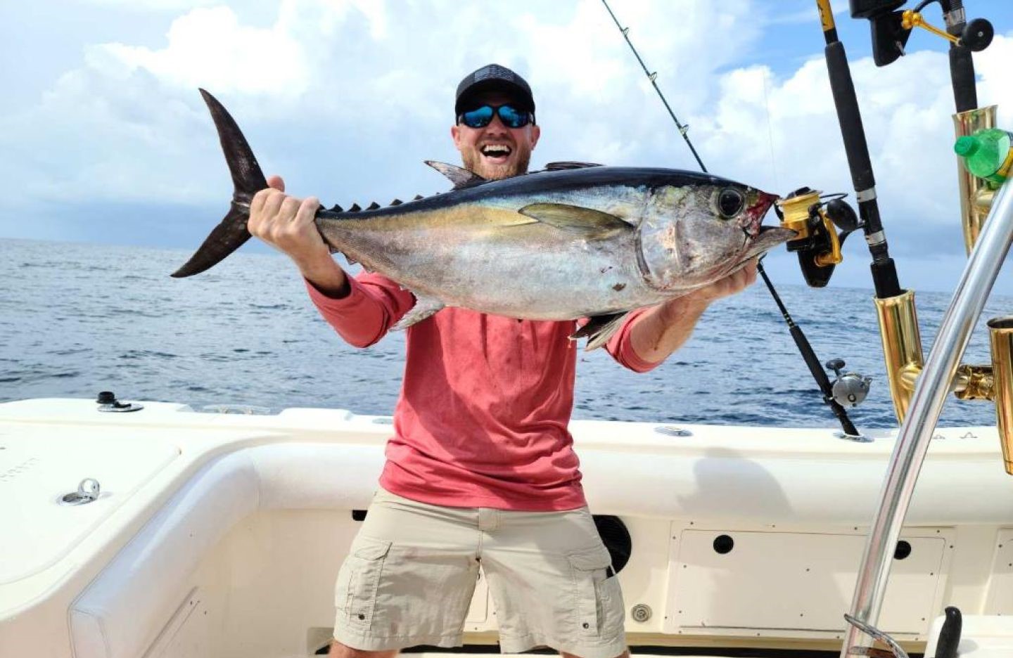 Blackfin Tuna, 28-inch fish caught while fishing in FL