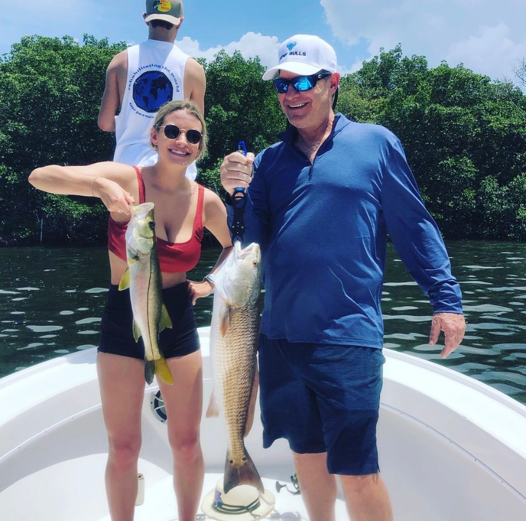 Two Snook fish caught fishing in St. Petersburg