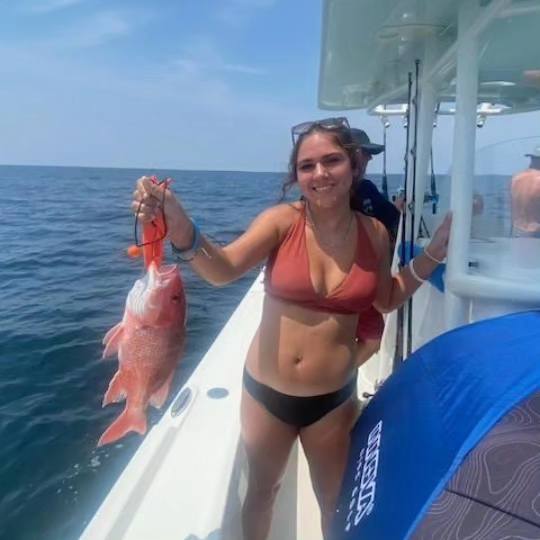 A person fishing in Panama City