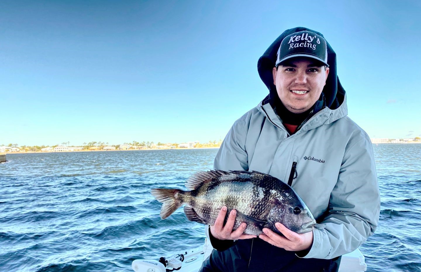 Sheepshead fish caught while fishing in AL