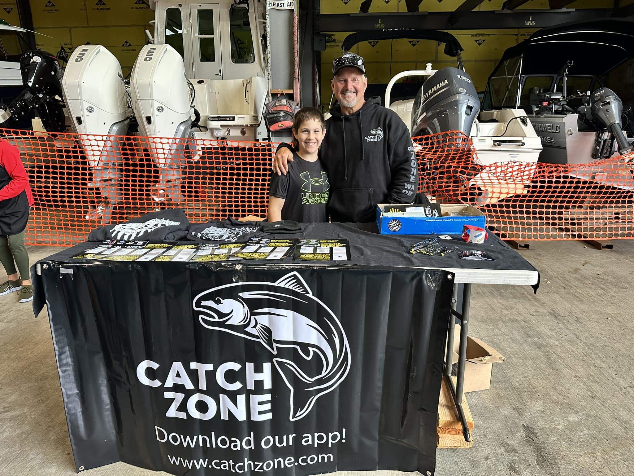 Two anglers enjoying a fishing trip in WA