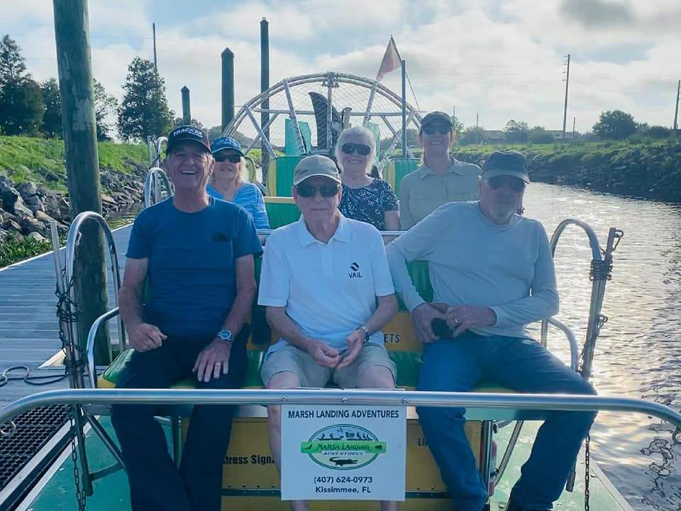 Six people fishing and hunting in Kissimmee