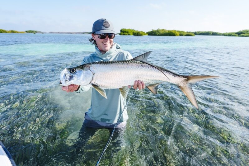 A tarpon fish caught in SC