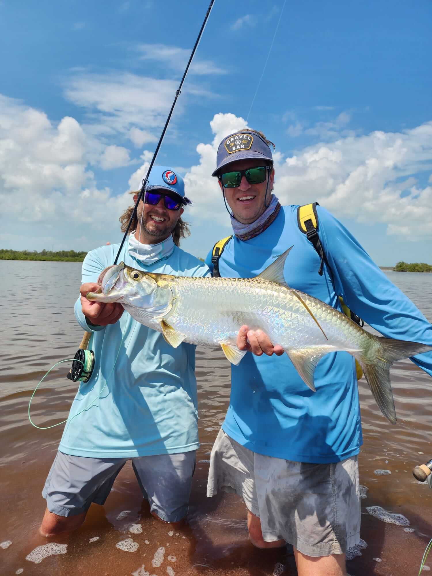 Tarpon fish caught while fishing in South Carolina