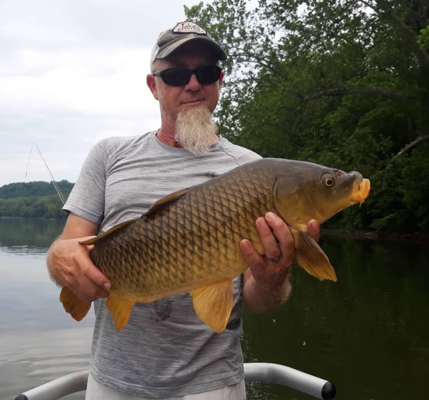 Nice Carp on the Fly In the Shenandoah Valley 