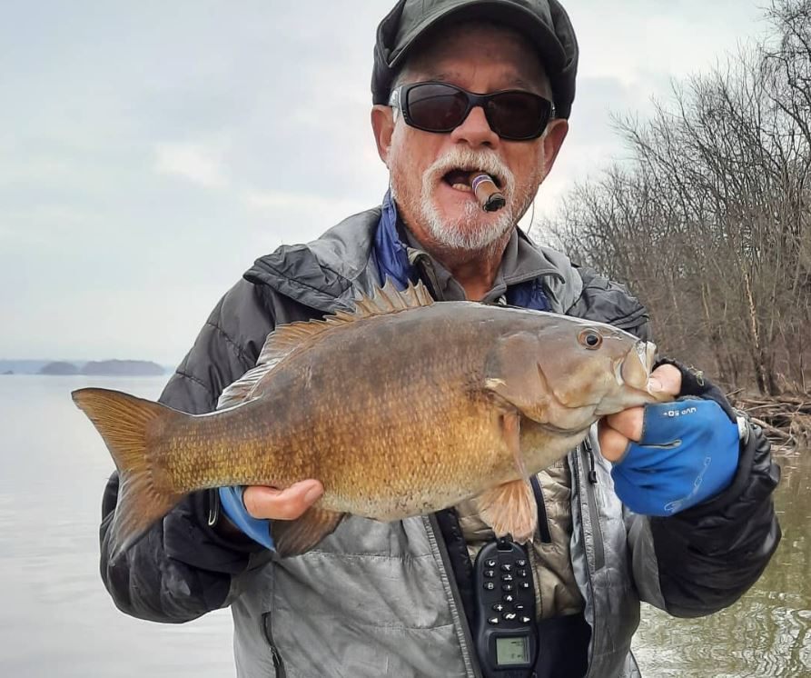 Winter Fishing for Bass on the Potomac