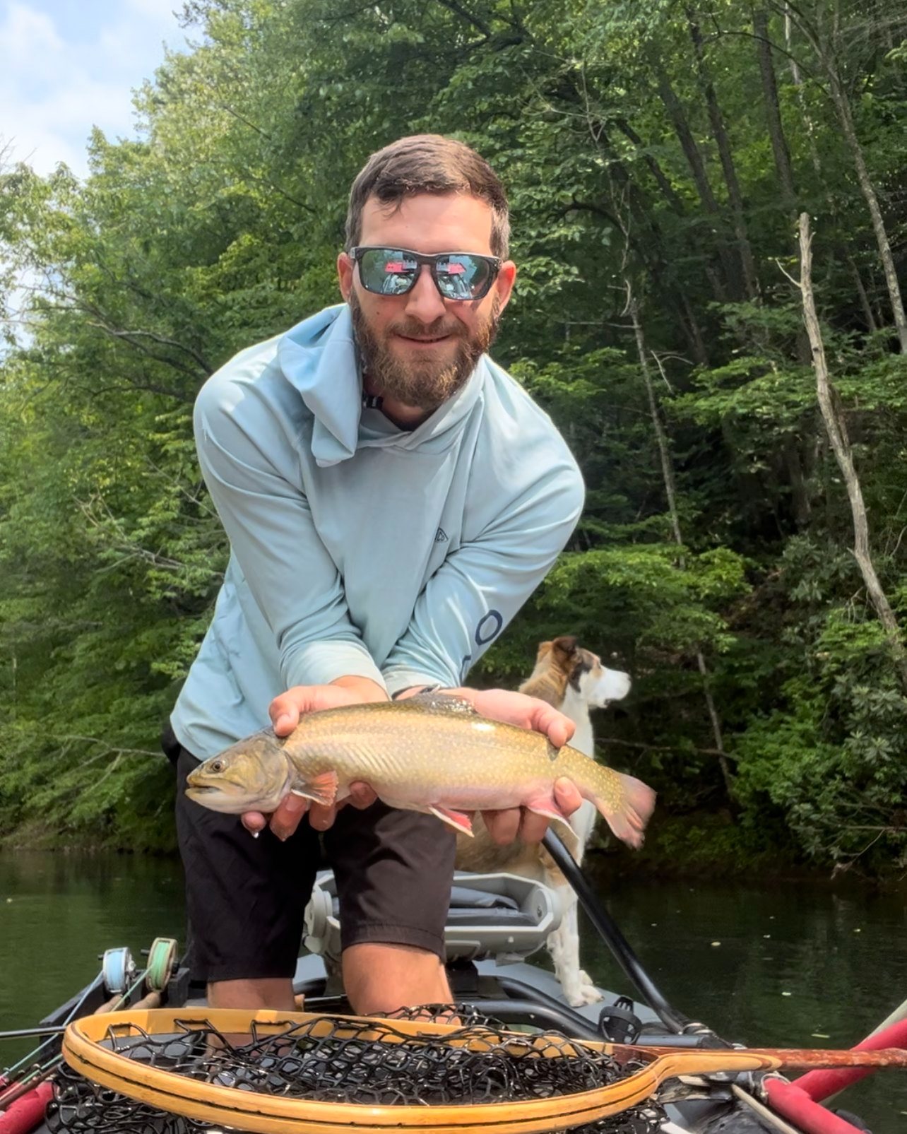 Fishing adventure in VA with 1 catch