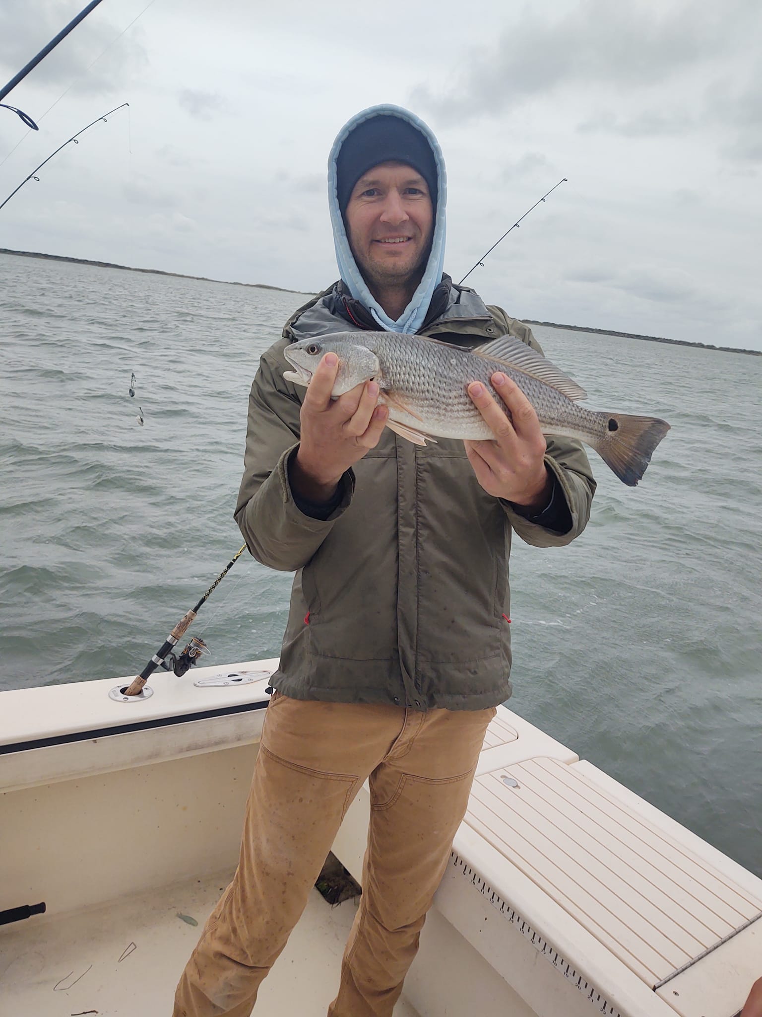 Redfish caught in Hatteras, fishing