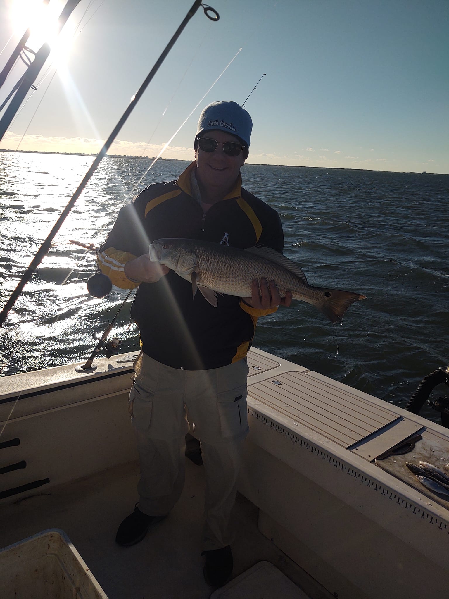 Redfish caught while fishing in Hatteras