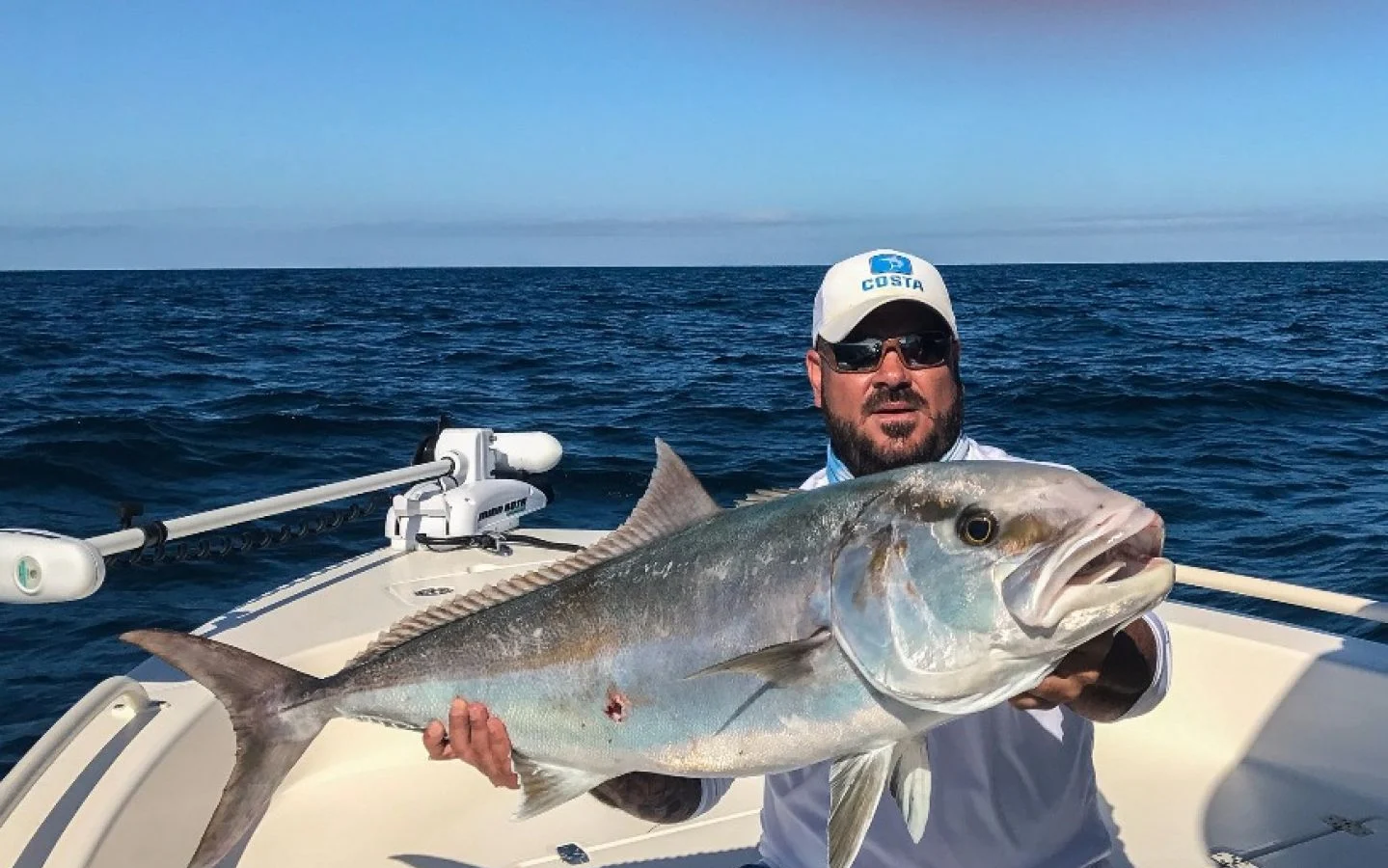 Angler catching a fish in Boca Grande