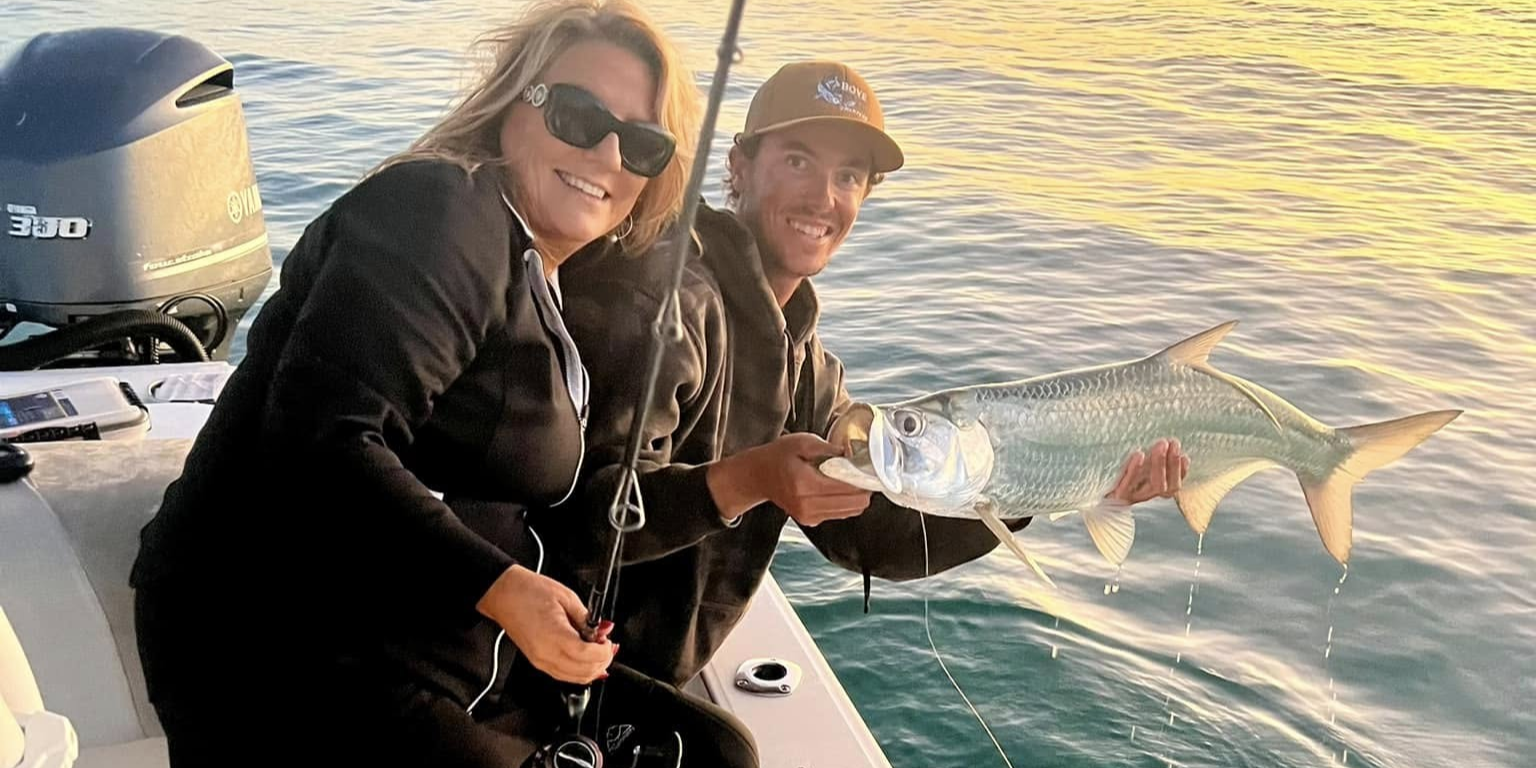 Key West 8-hour full day inshore fishing charter boat on Florida Keys waters