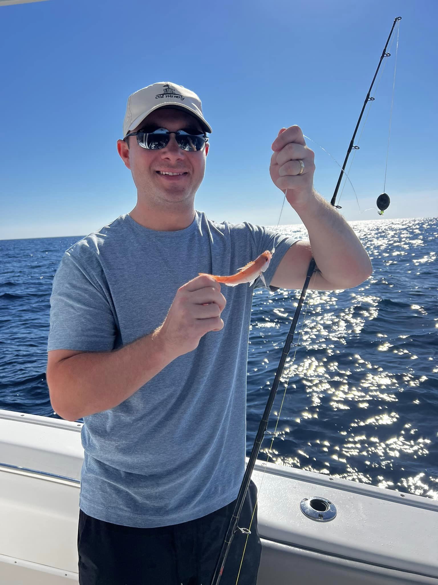 Angler fishing in Alabama