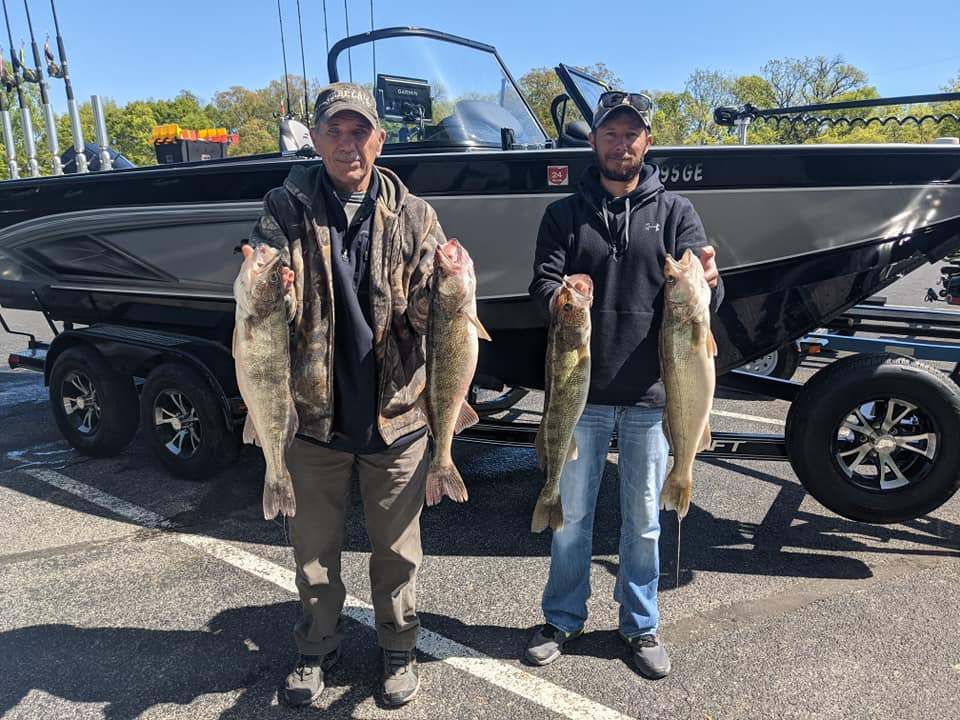 4 large fish caught at lakeside marblehead