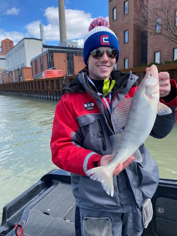 A fishing trip in MI with 2 people
