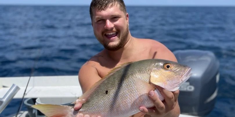 Angler with big fish caught in FL