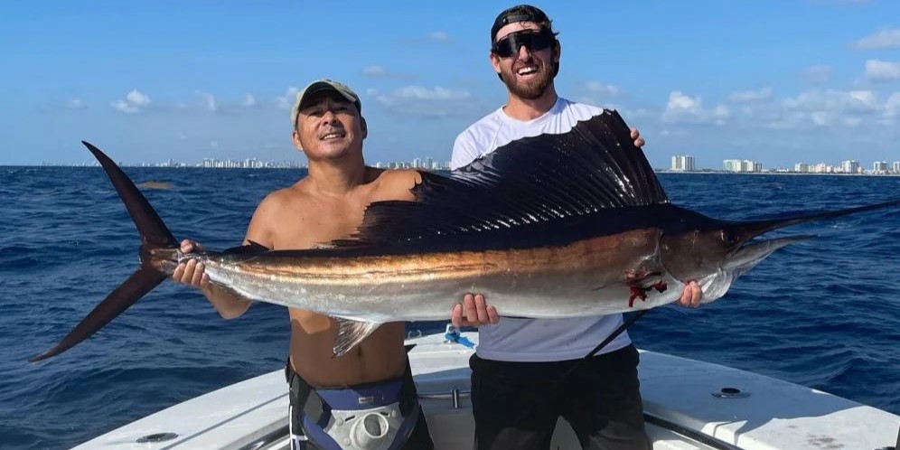 Impressive Atlantic Sailfish catch in FL