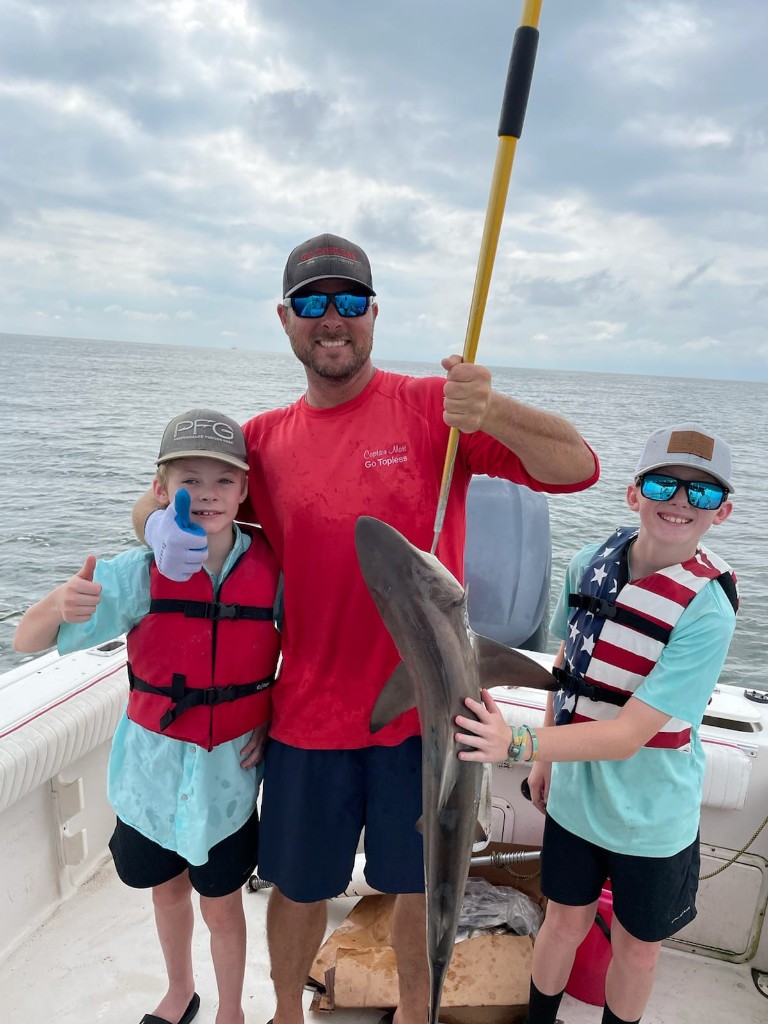 Bull Shark measuring 25 inches caught in Biloxi